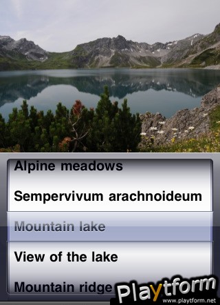 Puzzle Montafon (iPhone/iPod)