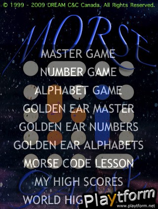 Morse Code Game (iPhone/iPod)