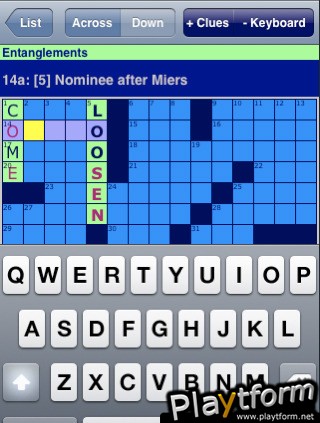 Sunkissed Crosswords - Ink Well 02 (iPhone/iPod)