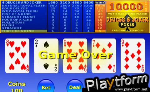 Rythmia Deuces and Joker Poker (iPhone/iPod)
