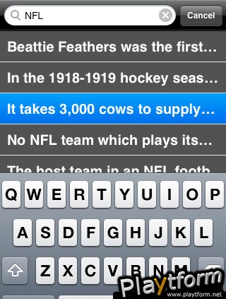 SportsFacts (iPhone/iPod)
