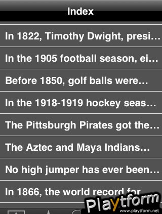 SportsFacts (iPhone/iPod)