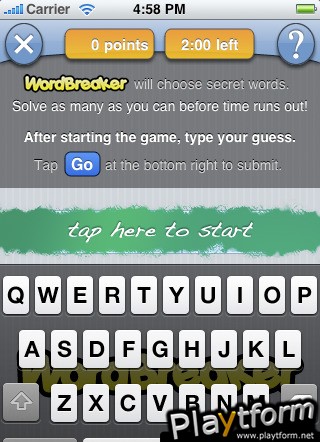 WordBreaker (iPhone/iPod)