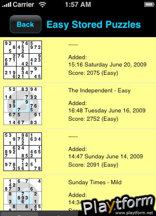 Sudoku Magic (iPhone/iPod)