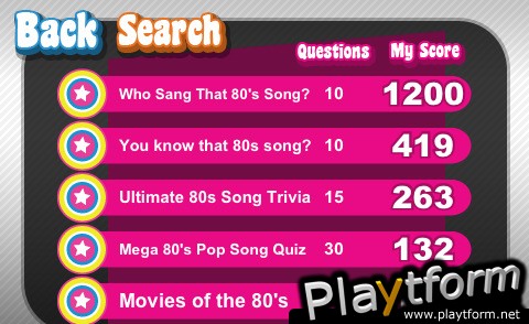 Know-It-All 80's Trivia (iPhone/iPod)