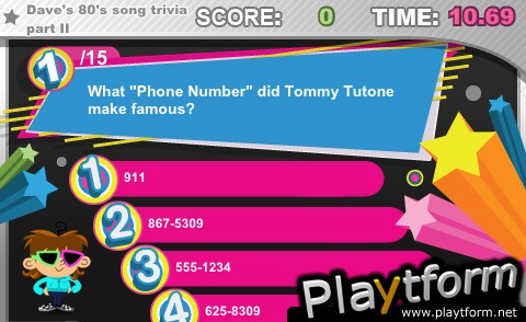 Know-It-All 80's Trivia (iPhone/iPod)