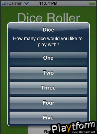 Virtual Dice (iPhone/iPod)