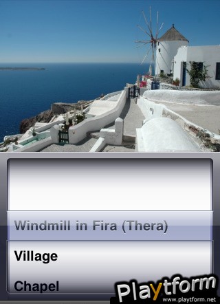 Puzzle Santorin (iPhone/iPod)