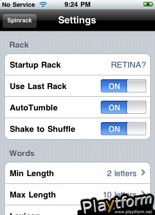 SpinRack (iPhone/iPod)