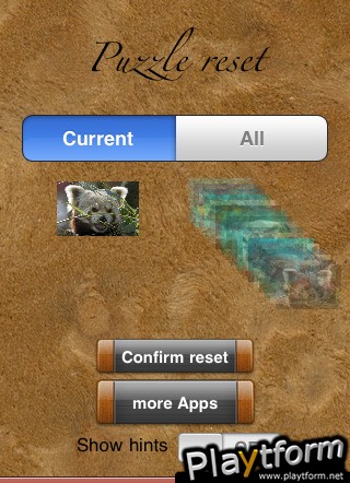 jigsaw Puzzle Selection (iPhone/iPod)