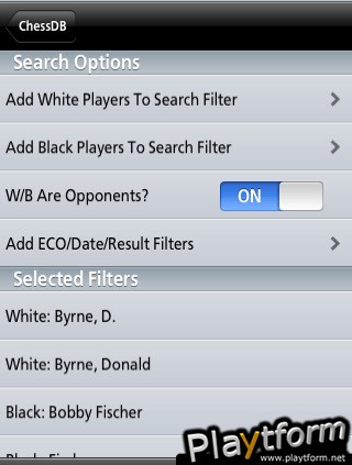 Chess Database (iPhone/iPod)