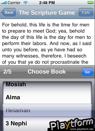 LDS Scripture Mastery Challenge! (iPhone/iPod)