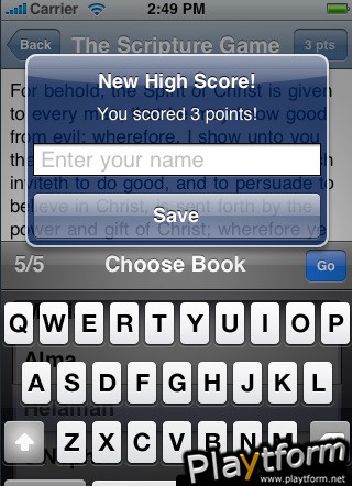 LDS Scripture Mastery Challenge! (iPhone/iPod)