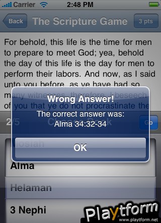 LDS Scripture Mastery Challenge! (iPhone/iPod)