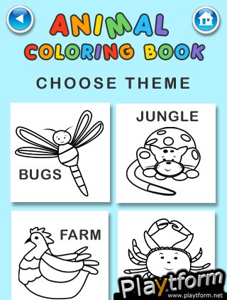 Animal Coloring Book (iPhone/iPod)