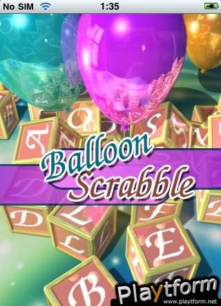 Balloon Scrabble (iPhone/iPod)