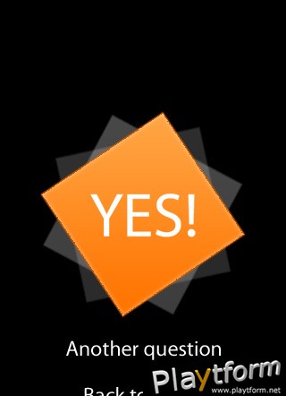 Yes-No Oracle (iPhone/iPod)