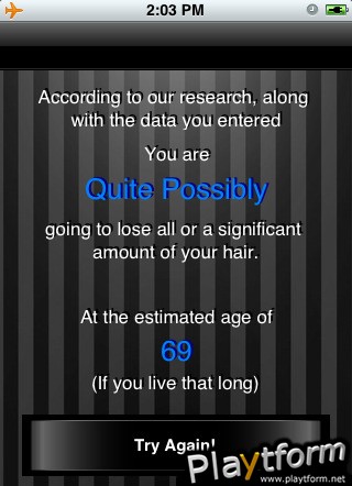 BaldnessTest (iPhone/iPod)