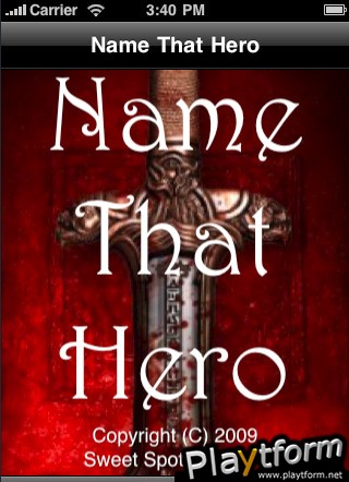 Name That Hero (iPhone/iPod)