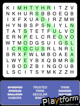 On-Core Wordfind (iPhone/iPod)