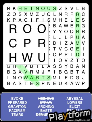 On-Core Wordfind (iPhone/iPod)
