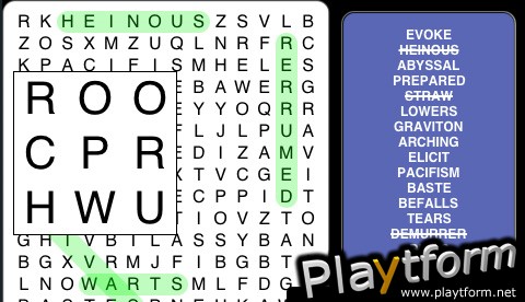 On-Core Wordfind (iPhone/iPod)