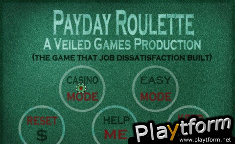 Payday Roulette (iPhone/iPod)