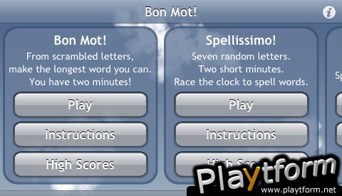 Bon Mot! (iPhone/iPod)