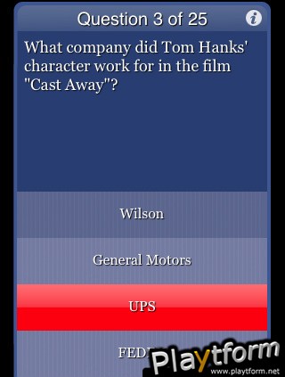 Entertainment Trivia for The Factual Intellectual (iPhone/iPod)