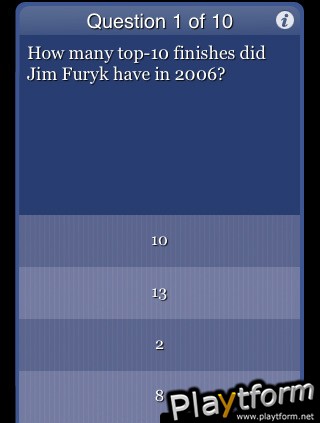 Golf Trivia for The Factual Intellectual (iPhone/iPod)