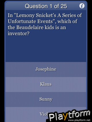 Movie Trivia for The Factual Intellectual (iPhone/iPod)