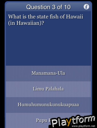 US Geography Trivia for The Factual Intellectual (iPhone/iPod)