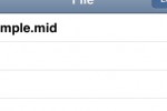 MIDI tap (iPhone/iPod)