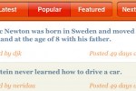 True or False Trivia Quiz : Amazing Facts (iPhone/iPod)