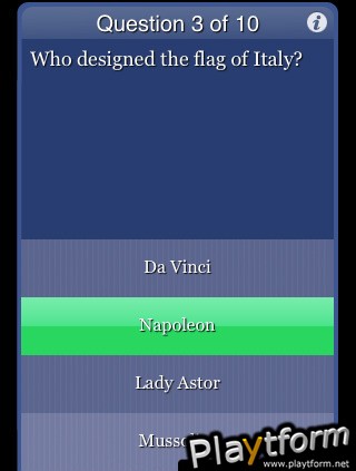 World Geography Trivia for the Factual Intellectual (iPhone/iPod)