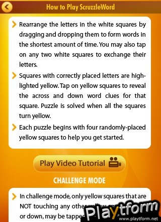 Scruzzle Word (iPhone/iPod)