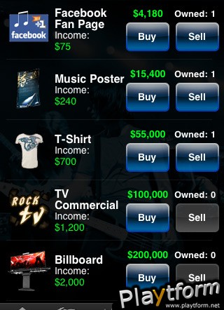 Rockstars Live (iPhone/iPod)