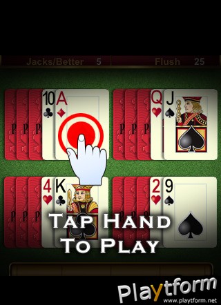 PICK ONE VIDEO POKER (iPhone/iPod)