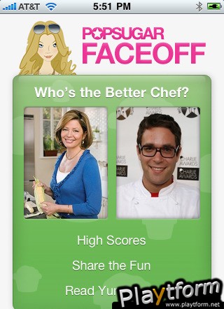 PopSugar Celebrity Faceoff (iPhone/iPod)