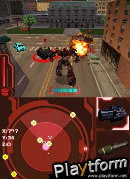 Transformers: Revenge of the Fallen Decepticons (DS)