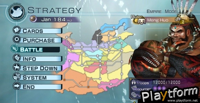 Dynasty Warriors 6 Empires (PlayStation 3)