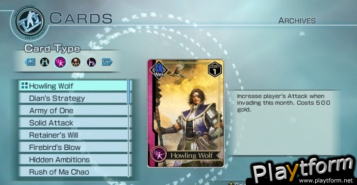 Dynasty Warriors 6 Empires (PlayStation 3)