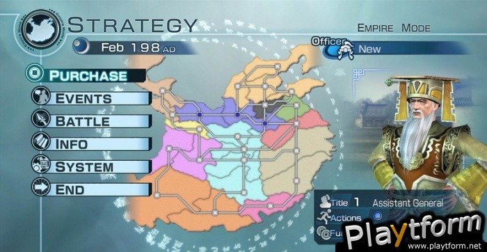 Dynasty Warriors 6 Empires (Xbox 360)