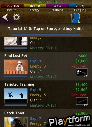 Ninjas II (iPhone/iPod)
