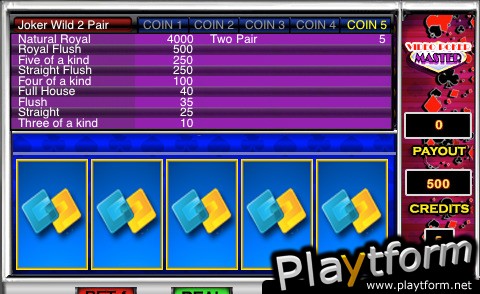 Video Poker Master (iPhone/iPod)
