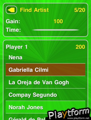 iSong Quiz (iPhone/iPod)