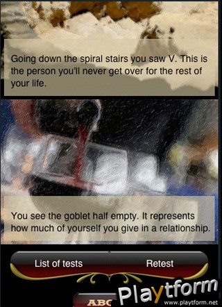Relational Psychology Test (iPhone/iPod)