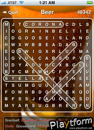 Word Search Pro! (iPhone/iPod)