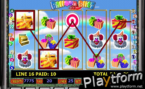 Reel Deal Slots:  Balloon Blitz (iPhone/iPod)