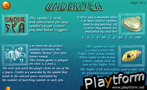 Reel Deal Slots:  Under the Sea (iPhone/iPod)